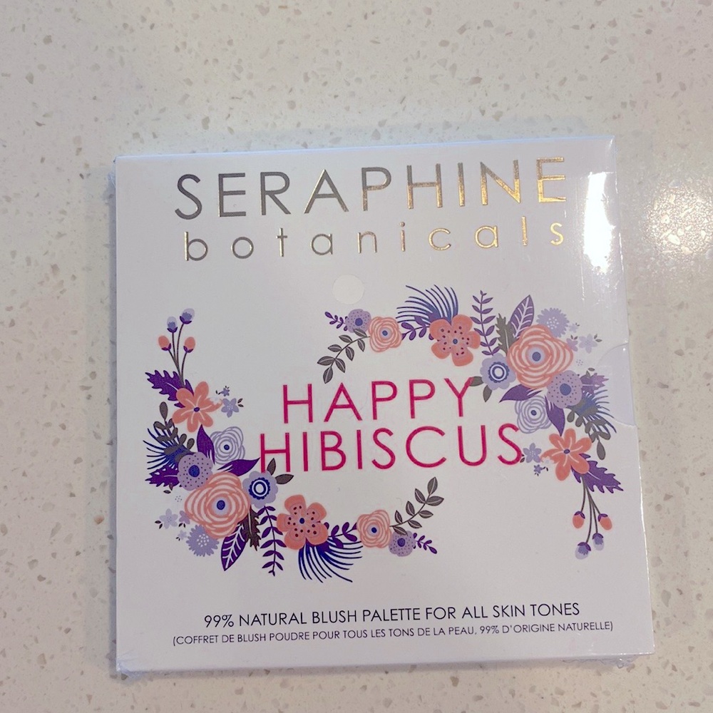 Seraphine Botanicals Happy Hibiscus Blush Palette